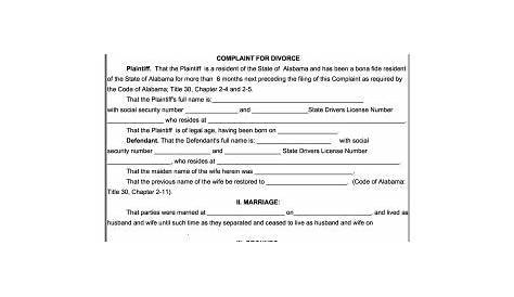 Do It Yourself Louisiana Divorce Papers - Free printable divorce papers