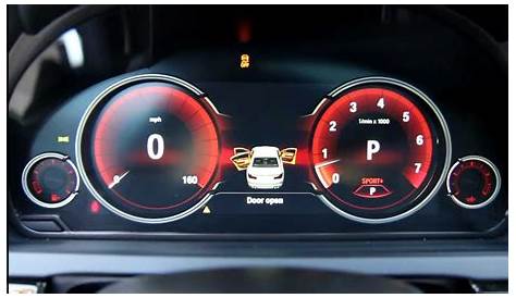 New BMW Digital LCD Instrument Gauges Display (from 7 Series LCI) - YouTube