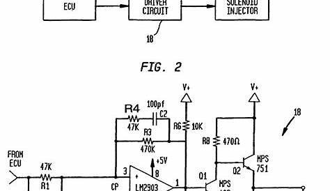 Fuel Injector Driver Circuit Schematic