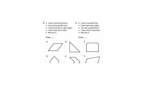 Basic Geometry Worksheets | Template Business