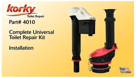 How to install a Complete Universal Toilet Repair Kit Install by Korky