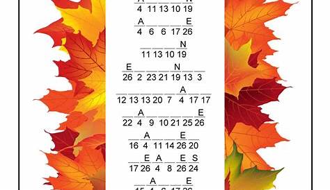 Printable Fall Word Puzzles for Kids | Woo! Jr. Kids Activities