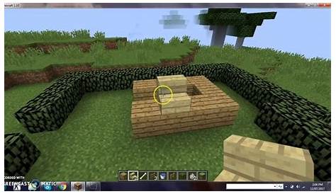MINECRAFT-How to make a dog house(Very easy) - YouTube