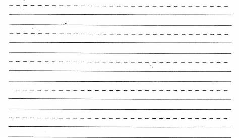 6 Best Images of Free Printable Blank Handwriting Practice Sheet
