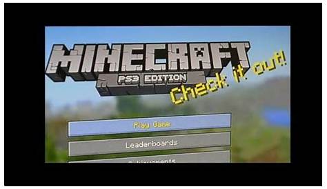 First screenshot of Minecraft on PS3 | Attack of the Fanboy