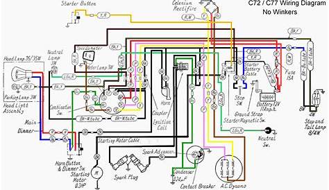 A diagram of the wiring harness I often referenced