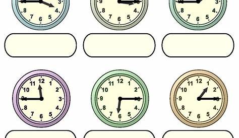 3 Free Math Worksheets Second Grade 2 Telling Time Telling Time 5
