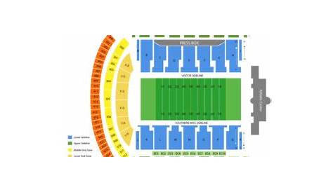 roberts stadium tickets seating chart