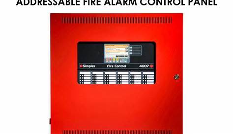 simplex fire alarm panel manual
