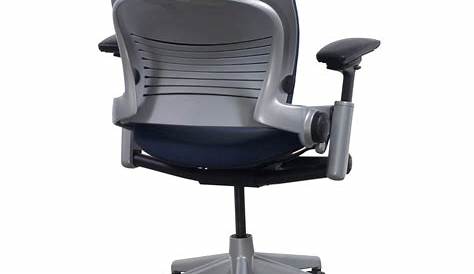 Steelcase Leap V2 Used Task Chair, Navy - National Office Interiors and