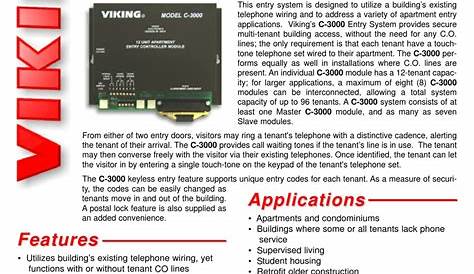 viking c 2000b manual