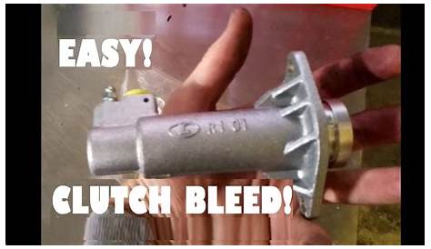 Clutch Slave Cylinder Install - Easy Bleed! - YouTube