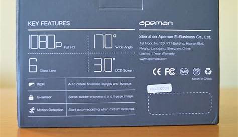 Unboxing & Review: Apeman C450 Dash Cam - SmartUnboxers
