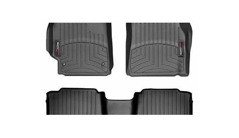 WeatherTech Toyota Camry 2007-2011 Black Front & Rear Premium Floor