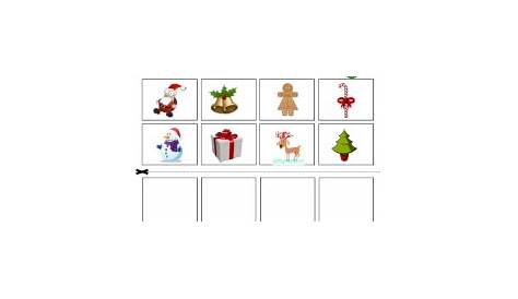 Christmas Cut and Paste Worksheets for Kindergarten - EduMonitor