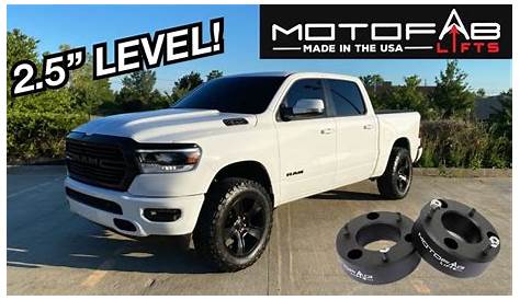 4 Front Leveling Lift Kit 702740 For 2019-2022 Ram 1500 2WD The