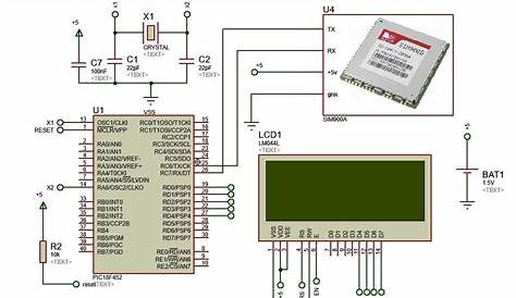 wireless electronics notice board using gsm and pic microcontroller