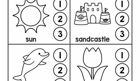 Syllables Worksheet for Kindergarten | Syllable worksheet, Kindergarten