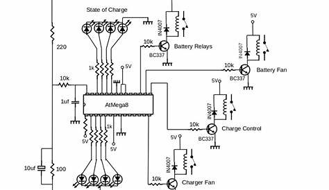 ac ev charger circuit diagram