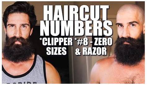 hair clipper length chart
