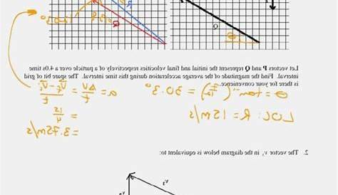 kinematics problems worksheets with answers