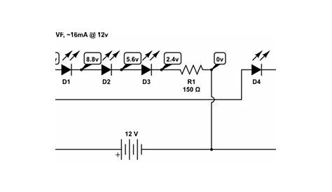 led strip circuit diagram