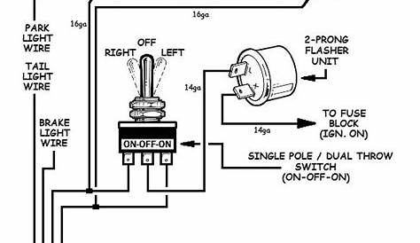 ford turn signal wiring diagram