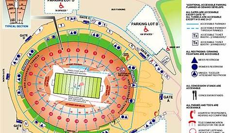 Rose Bowl Stadium info & seating chart