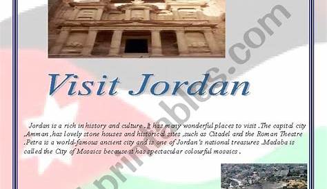 Jordan - ESL worksheet by KHAWLA ALZIOD
