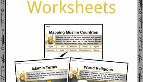ramadan worksheets