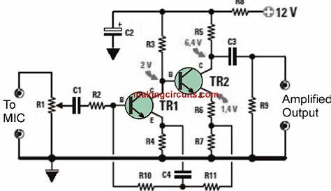 mic pre circuit diagram