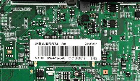 Samsung UN58MU6070F (Version DA01) Main Board BN94-12484X - TV Parts Home