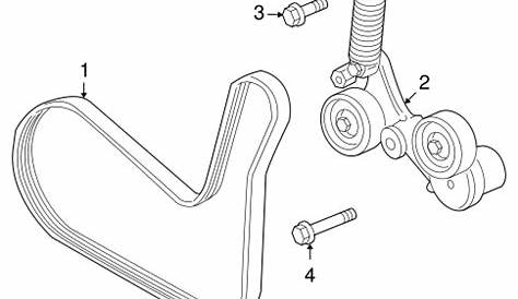 Hd 2010 Chevy Traverse Serpentine Belt Diagram And The Description