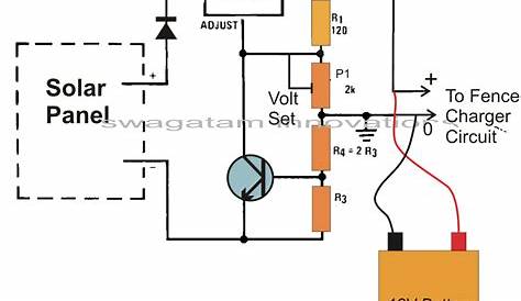 Make this Solar Powered Fence Charger Circuit