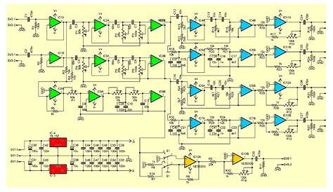 2 Way Active Crossover Circuit Diagram