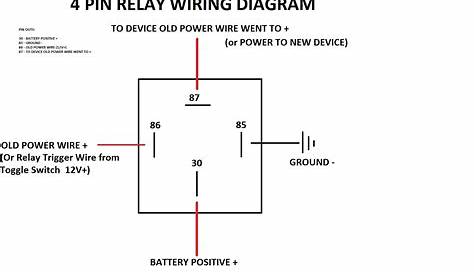 Simple 4 Pin Relay Diagram | DSMtuners.com