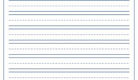printable writing pages
