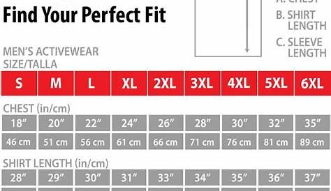 hanes beefy size chart