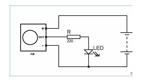 wiring 2 pir sensors diagram