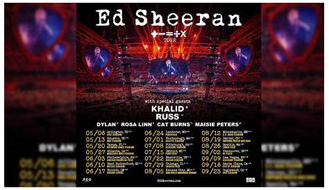 ed sheeran tour setlist 2023 gillette stadium