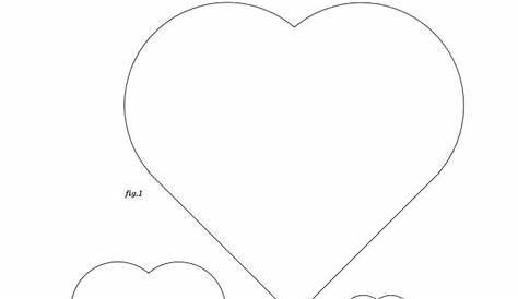 FREE 18+ Printable Heart Templates in PDF | MS Word | PSD