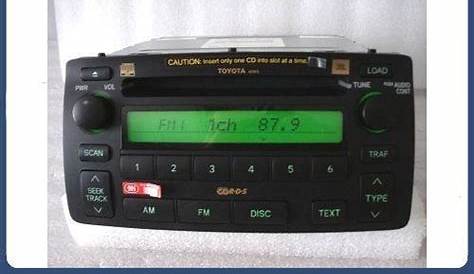 Toyota Corolla 2005 Radio | eBay