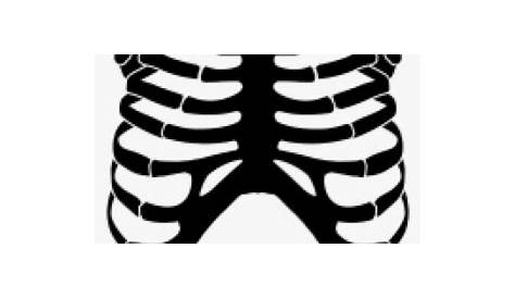 skeleton rib cage template printable