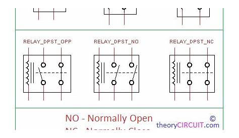 electromagnetic relay types - theoryCIRCUIT - Do It Yourself