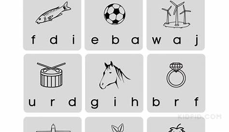 initial sounds worksheets