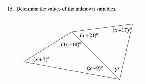 Triangle Interior Angles Worksheet(pdf) and Answer Key. Scaffolded