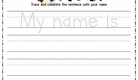 14 Best Images of Create Name Tracing Worksheets - Create Your Own