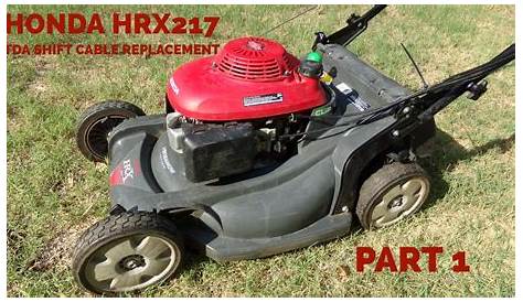 honda hrx217 spark plug replacement