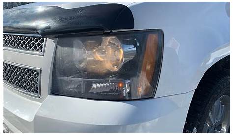 CHEVY TAHOE HEADLIGHT BULB REPLACEMENT - YouTube
