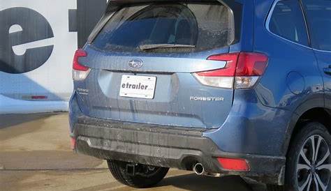 2021 Subaru Forester EcoHitch Hidden Trailer Hitch Receiver - Custom